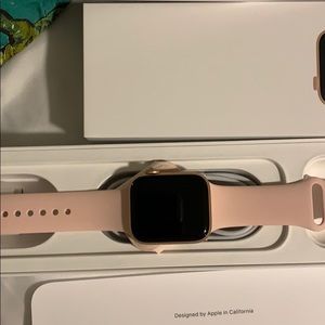 Brand New Rose Gold Apple Watch AND Band